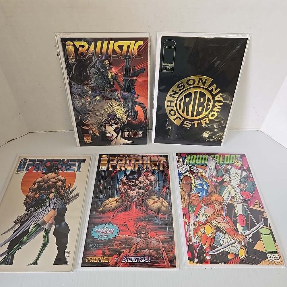 Balistic No. 1 Image Comics Prophet And Young Bloods‎ Lot